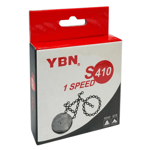 CADENA YBN SINGLE SPEED BROWN/BROWN S410