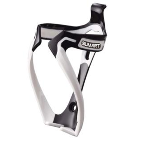 PORTA BOTELLA POLICARBONATO BLANCO NEGRO SUMART