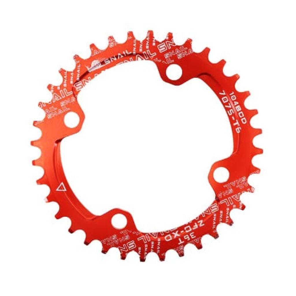 CORONA SNAIL 36T 104BCD RED