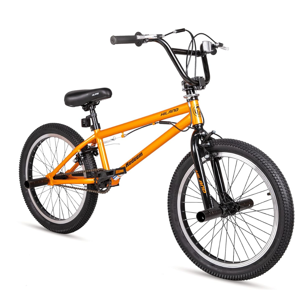 BICICLETA HILAND BIKES 20 BMX NARANJA