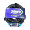 CANDADO NEON CABLE 180MMX 8MM AZUL
