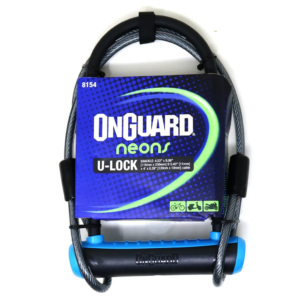 CANDADO ONGUARD LLAVE U-LOCK NS 115X230MM AZUL