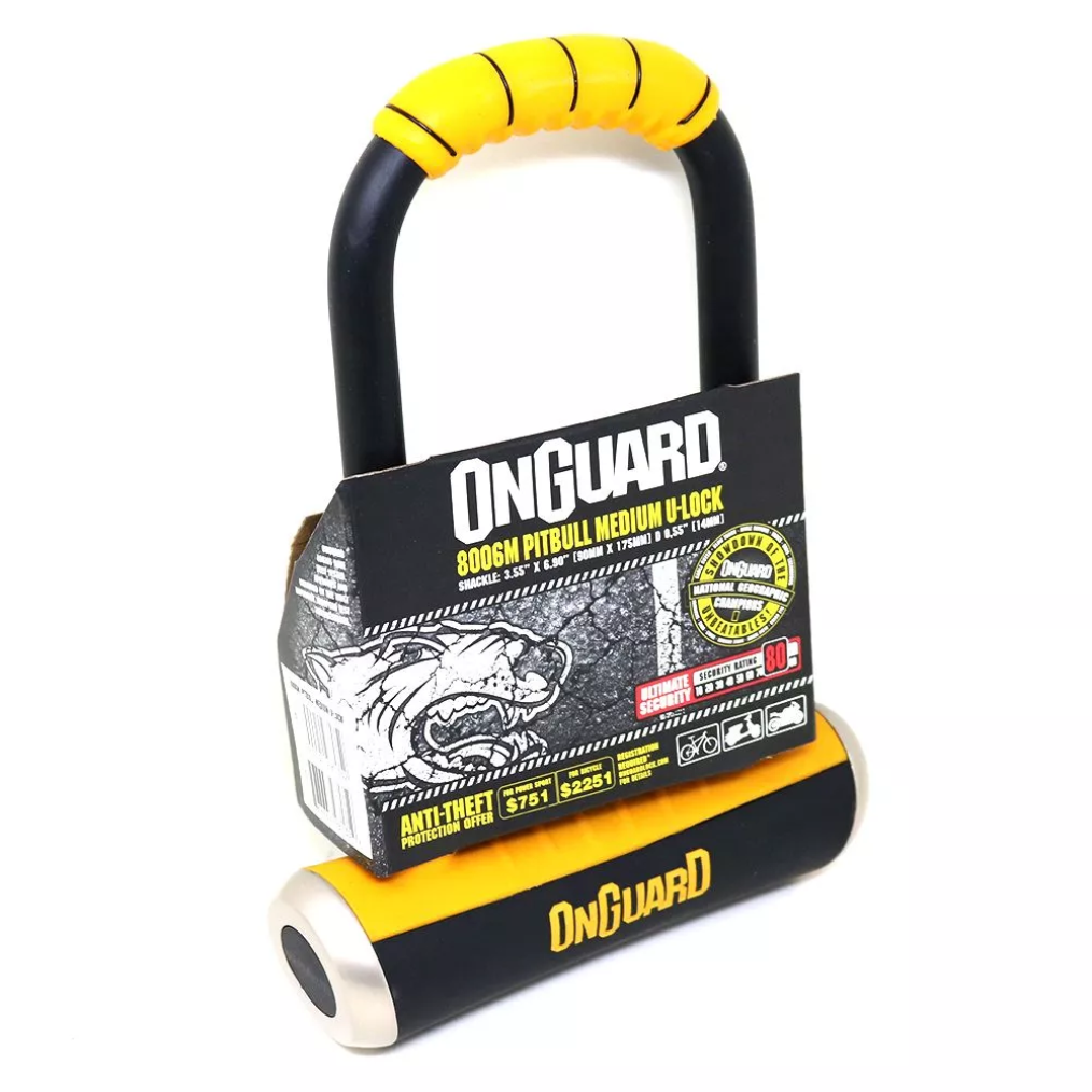 CANDADO PITBULL MEDIUM 90MM X 1.75MM
