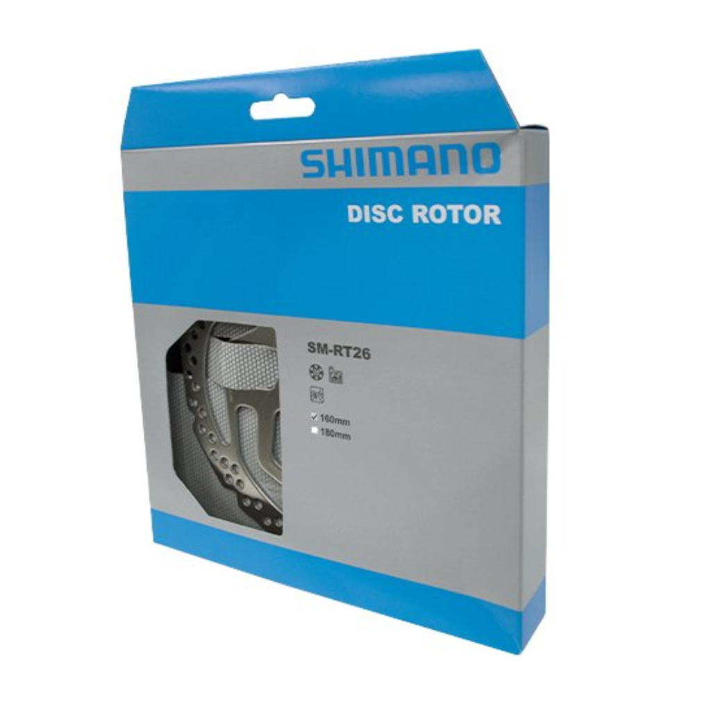 DISCO DE FRENO SHIMANO SM-RT26 160MM APERNADO