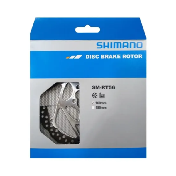 DISCO DE FRENO SHIMANO SM-RT56 160MM APERNADO